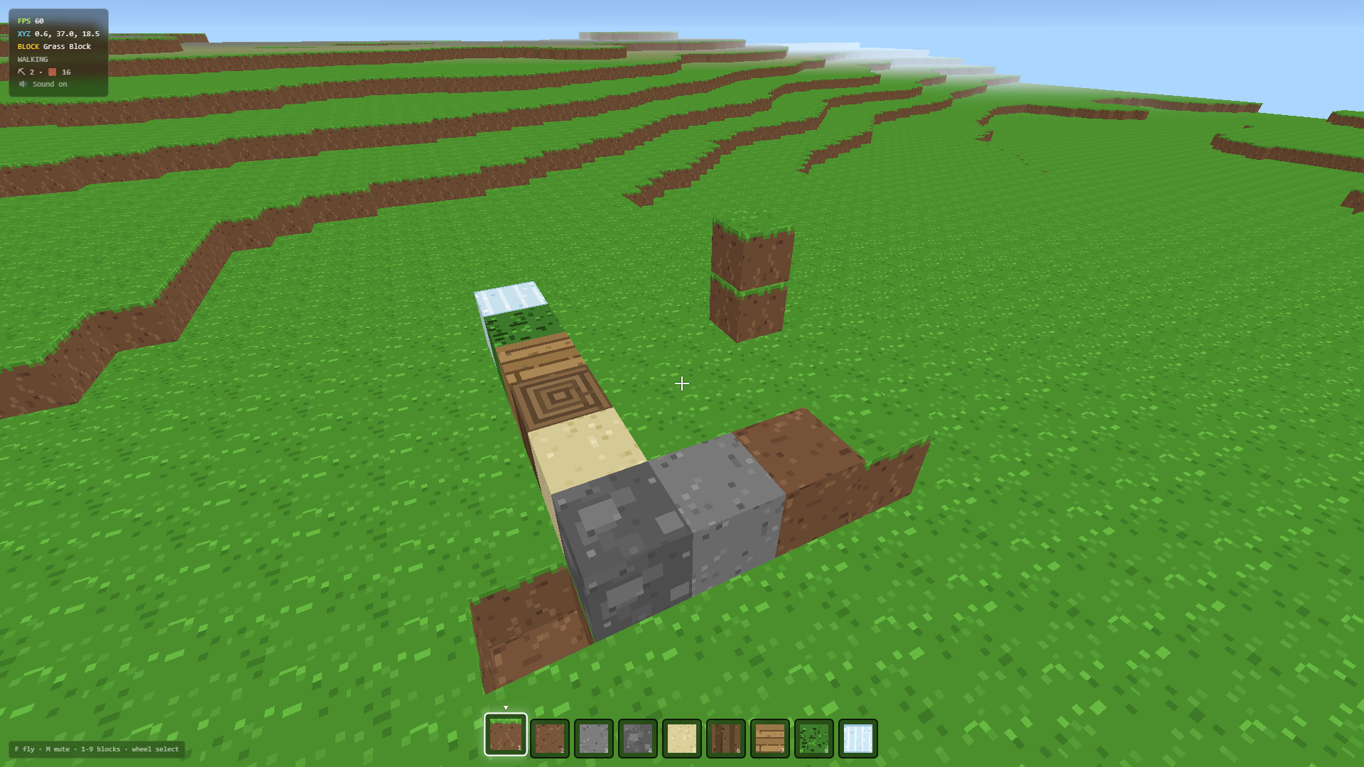 Minecraft Clone generated by DeepSeek V4 Flash 0731
